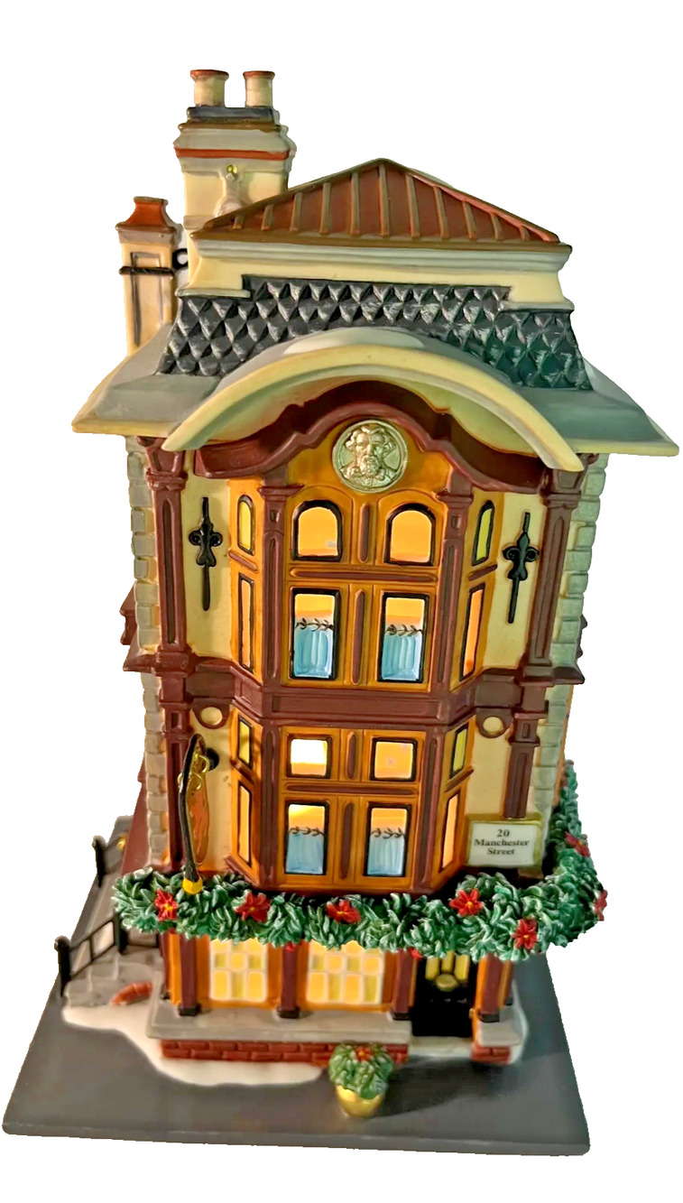 Dept 56 Red Lion Pub Dickens Village Building 20th Anniversary Collector Edit